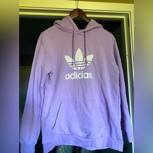 Adidas Trefoil Lilac Hoodie, M/L, Unisex
